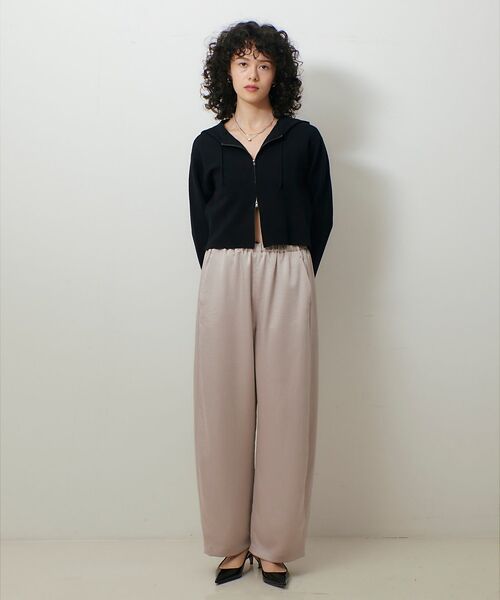 qualite / カリテ ブルゾン | フーディーニットブルゾン | 詳細1