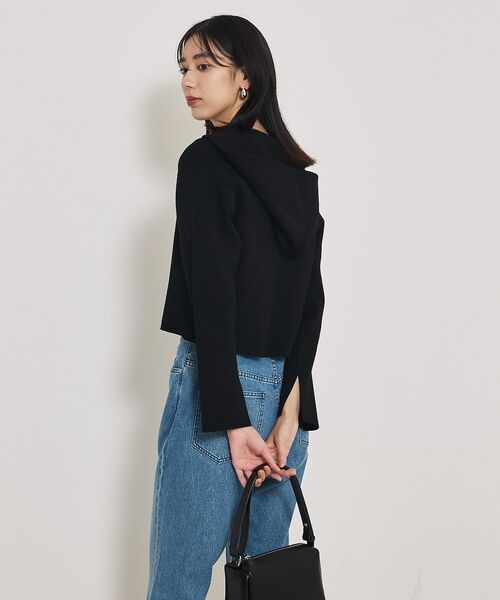 qualite / カリテ ブルゾン | フーディーニットブルゾン | 詳細11