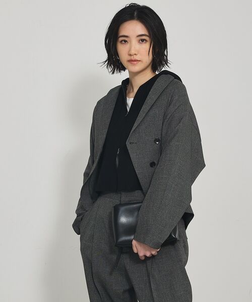 qualite / カリテ ブルゾン | フーディーニットブルゾン | 詳細9