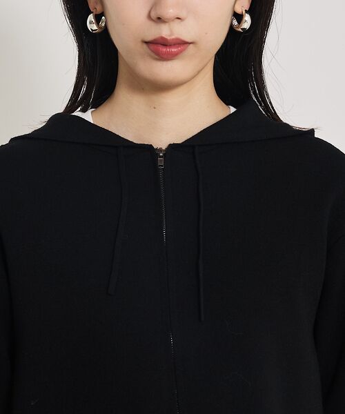 qualite / カリテ ブルゾン | フーディーニットブルゾン | 詳細16