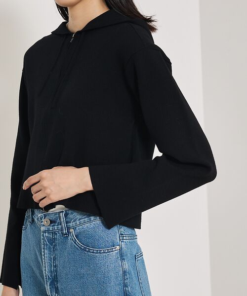 qualite / カリテ ブルゾン | フーディーニットブルゾン | 詳細17