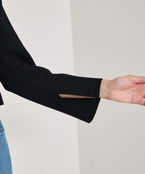 qualite / カリテ ブルゾン | フーディーニットブルゾン | 詳細18