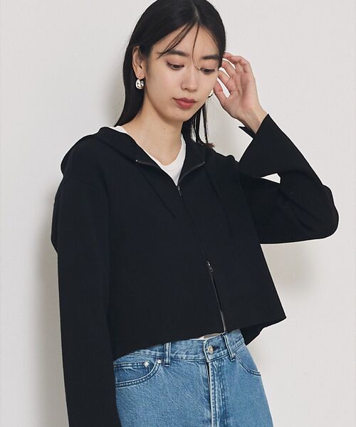 qualite / カリテ ブルゾン | フーディーニットブルゾン | 詳細21