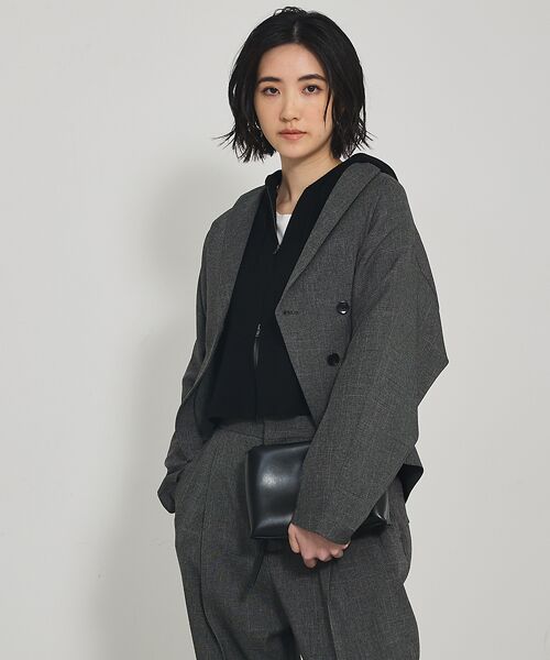 qualite / カリテ ブルゾン | フーディーニットブルゾン | 詳細11