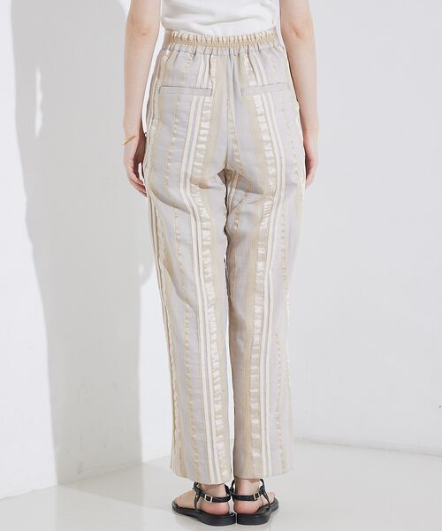 qualite / カリテ パンツ | 【セットアップ対応】キュプラストライプパンツ | 詳細6