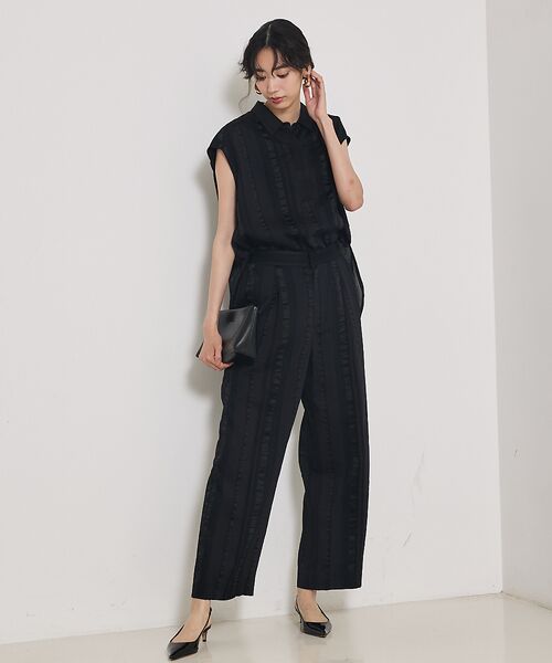 qualite / カリテ パンツ | 【セットアップ対応】キュプラストライプパンツ | 詳細16