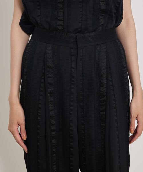 qualite / カリテ パンツ | 【セットアップ対応】キュプラストライプパンツ | 詳細21