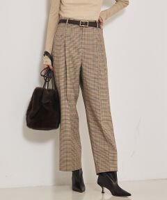 qualite / カリテ パンツ | 【セットアップ対応】TWツイルチェックパンツ