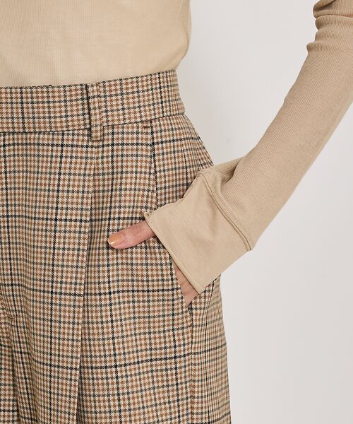 qualite / カリテ パンツ | 【セットアップ対応】TWツイルチェックパンツ | 詳細10