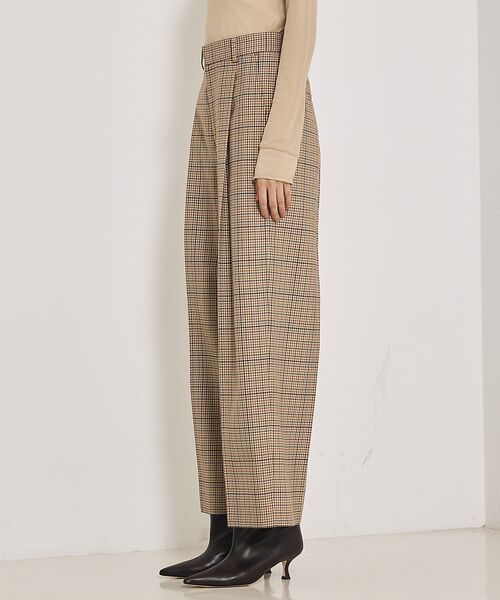 qualite / カリテ パンツ | 【セットアップ対応】TWツイルチェックパンツ | 詳細6