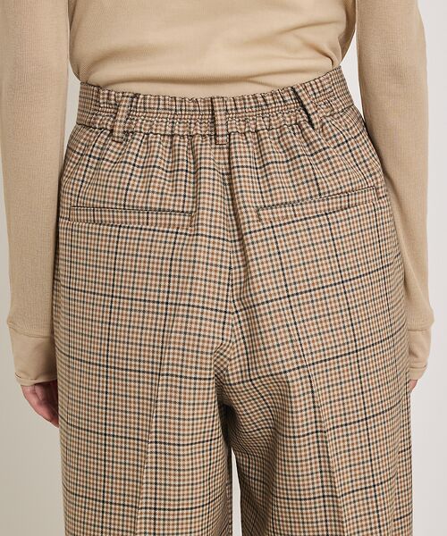 qualite / カリテ パンツ | 【セットアップ対応】TWツイルチェックパンツ | 詳細8