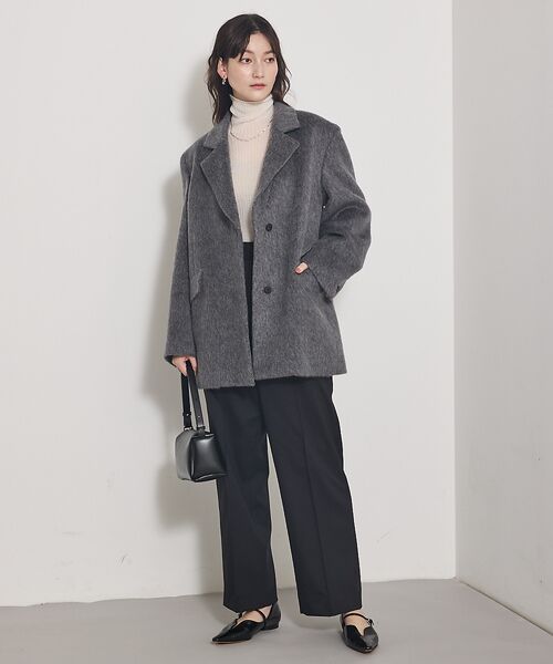 qualite / カリテ パンツ | 【Oggi 掲載】ツイルピンタックパンツ | 詳細2