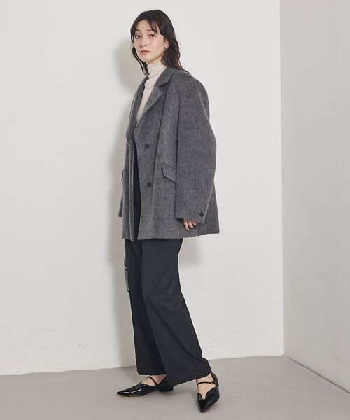 qualite / カリテ パンツ | 【Oggi 掲載】ツイルピンタックパンツ | 詳細3