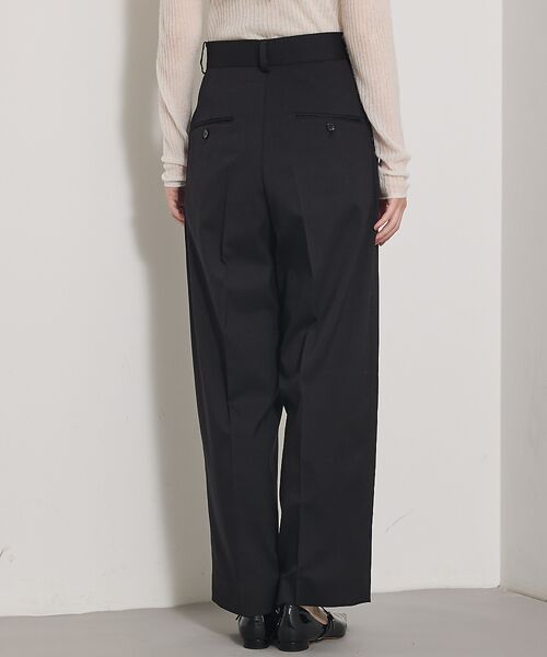 qualite / カリテ パンツ | 【Oggi 掲載】ツイルピンタックパンツ | 詳細5