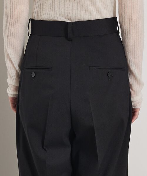 qualite / カリテ パンツ | 【Oggi 掲載】ツイルピンタックパンツ | 詳細6