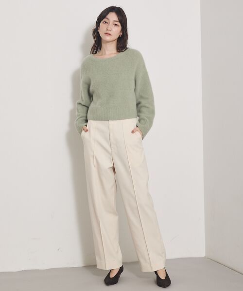 qualite / カリテ パンツ | 【Oggi 掲載】ツイルピンタックパンツ | 詳細19