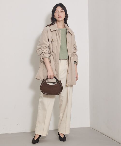 qualite / カリテ パンツ | 【Oggi 掲載】ツイルピンタックパンツ | 詳細20