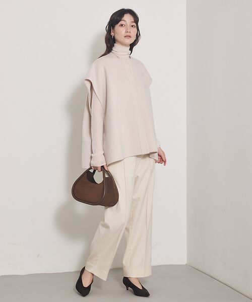 qualite / カリテ パンツ | 【Oggi 掲載】ツイルピンタックパンツ | 詳細23