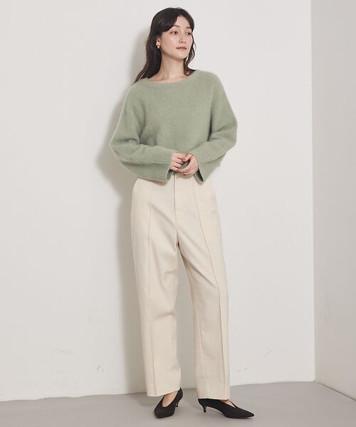 qualite / カリテ パンツ | 【Oggi 掲載】ツイルピンタックパンツ | 詳細18