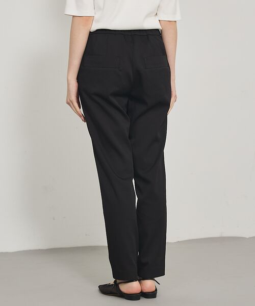 qualite / カリテ パンツ | 【2WAYタックパンツシリーズ新素材!】ウォームサテンタックパンツ | 詳細8