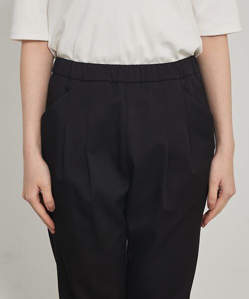 qualite / カリテ パンツ | 【2WAYタックパンツシリーズ新素材!】ウォームサテンタックパンツ | 詳細10