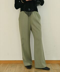 qualite / カリテ パンツ | 【セットアップ対応】ソフトサキソニードロストパンツ