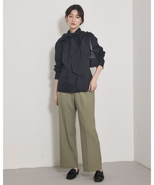 qualite / カリテ パンツ | 【セットアップ対応】ソフトサキソニードロストパンツ | 詳細9