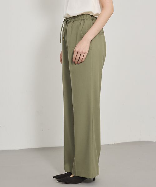 qualite / カリテ パンツ | 【セットアップ対応】ソフトサキソニードロストパンツ | 詳細18