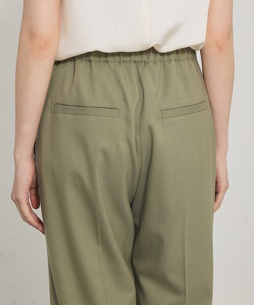 qualite / カリテ パンツ | 【セットアップ対応】ソフトサキソニードロストパンツ | 詳細20