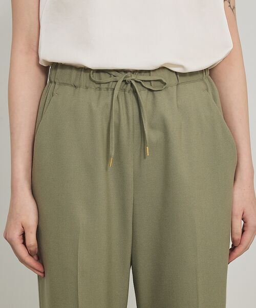 qualite / カリテ パンツ | 【セットアップ対応】ソフトサキソニードロストパンツ | 詳細21