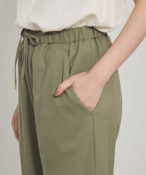 qualite / カリテ パンツ | 【セットアップ対応】ソフトサキソニードロストパンツ | 詳細22
