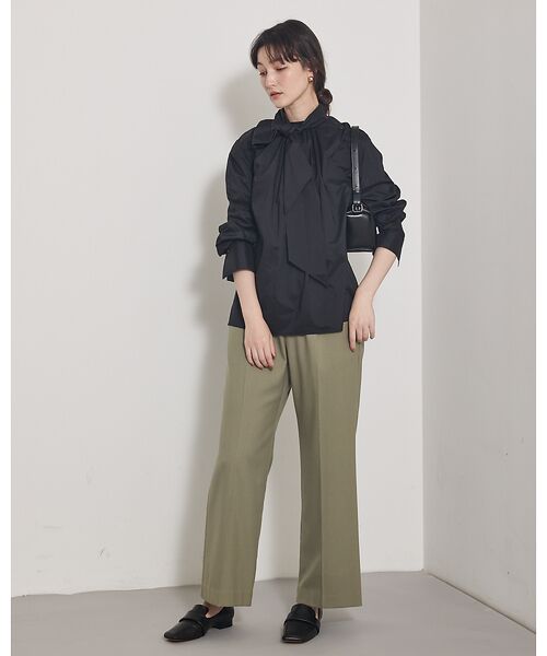 qualite / カリテ パンツ | 【セットアップ対応】ソフトサキソニードロストパンツ | 詳細24