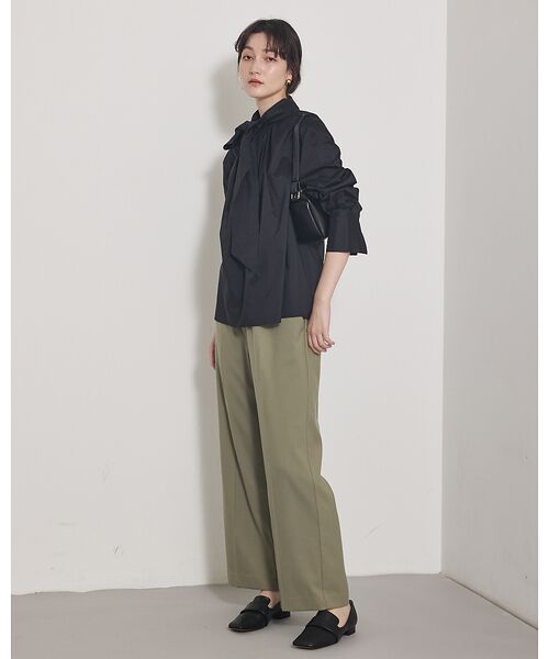 qualite / カリテ パンツ | 【セットアップ対応】ソフトサキソニードロストパンツ | 詳細10