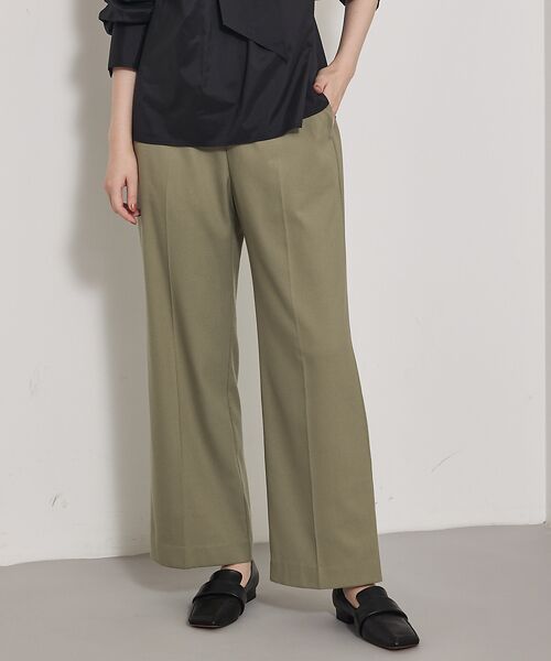 qualite / カリテ パンツ | 【セットアップ対応】ソフトサキソニードロストパンツ | 詳細28