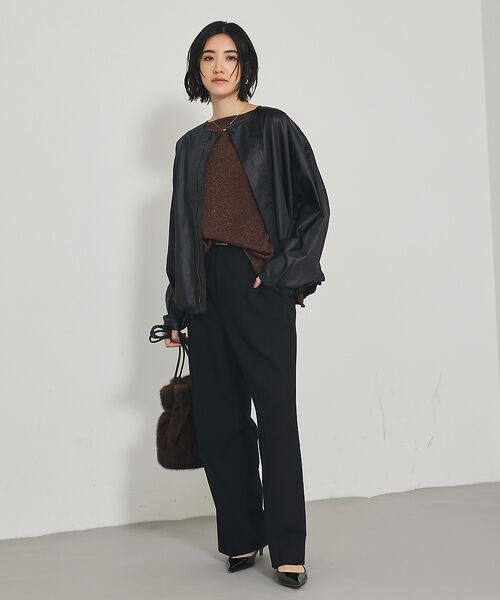 qualite / カリテ パンツ | 【セットアップ対応】TWツイルパンツ | 詳細4