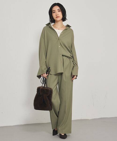 qualite / カリテ ショルダーバッグ | ファーバック/秋バッグ/冬バッグ/モコモコバッグ | 詳細21