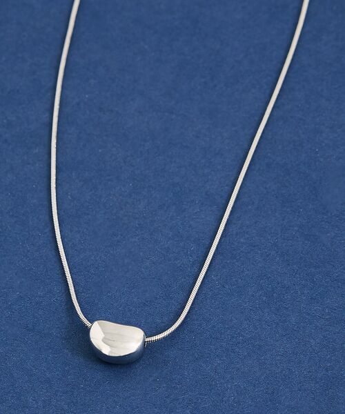 qualite / カリテ ネックレス・ペンダント・チョーカー | ステンレスビーンチャームネックレス | 詳細3