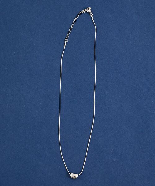 qualite / カリテ ネックレス・ペンダント・チョーカー | ステンレスビーンチャームネックレス | 詳細4