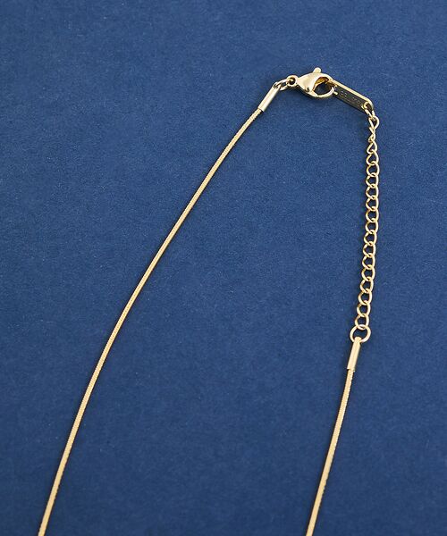 qualite / カリテ ネックレス・ペンダント・チョーカー | ステンレスビーンチャームネックレス | 詳細7