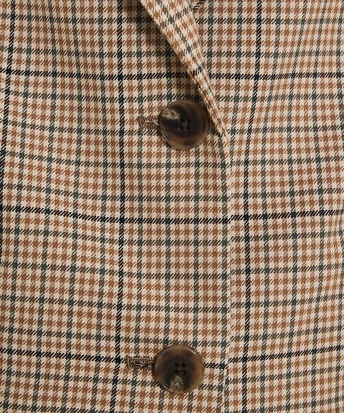 qualite / カリテ テーラードジャケット | 【Oggi・Can Cam 掲載】【セットアップ対応】TWツイルチェックテーラー | 詳細20