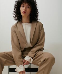 qualite / カリテ テーラードジャケット | 【セットアップ対応】ツイードカーデジャケット