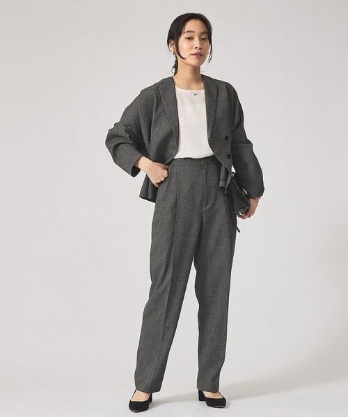 qualite / カリテ テーラードジャケット | 【セットアップ対応】ツイードカーデジャケット | 詳細22