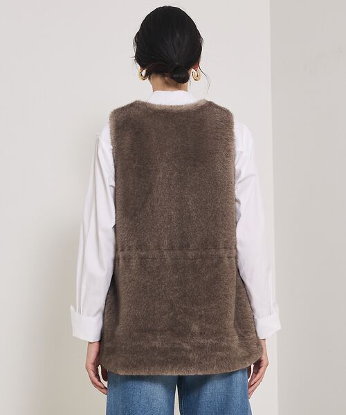 qualite / カリテ ベスト | ミンクライクファージレ | 詳細13