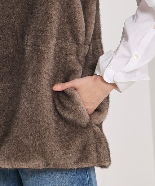 qualite / カリテ ベスト | ミンクライクファージレ | 詳細16