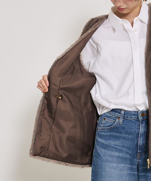 qualite / カリテ ベスト | ミンクライクファージレ | 詳細19