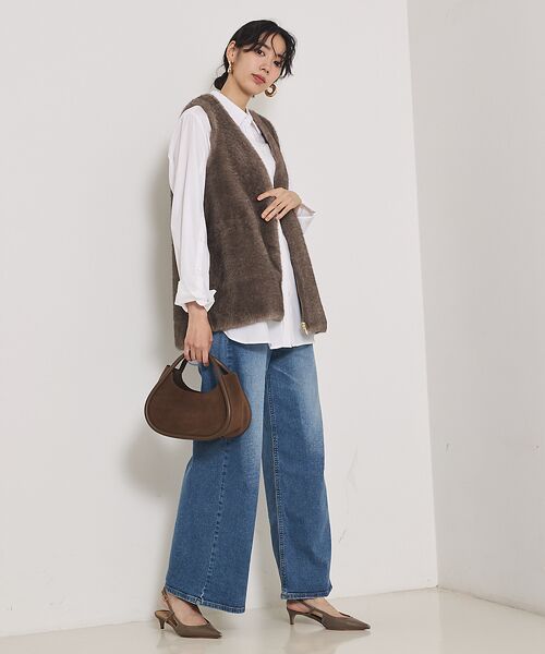 qualite / カリテ ベスト | ミンクライクファージレ | 詳細6