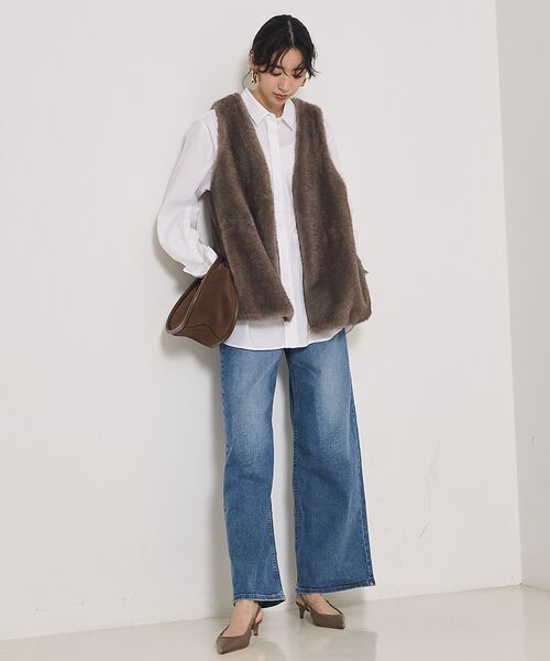 qualite / カリテ ベスト | ミンクライクファージレ | 詳細8