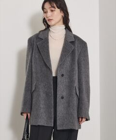 qualite / カリテ その他アウター | 【CLASSY・BAILA掲載】シャギージャコット