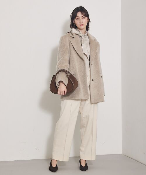 qualite / カリテ その他アウター | 【CLASSY・BAILA掲載】シャギージャコット | 詳細1