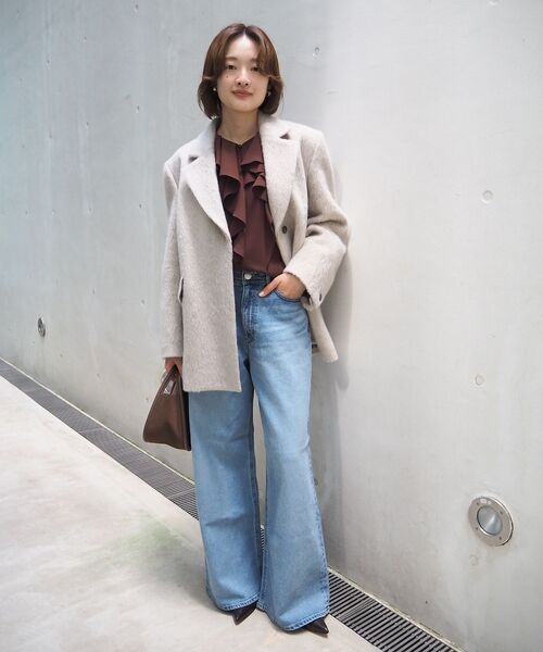 qualite / カリテ その他アウター | 【CLASSY・BAILA掲載】シャギージャコット | 詳細10